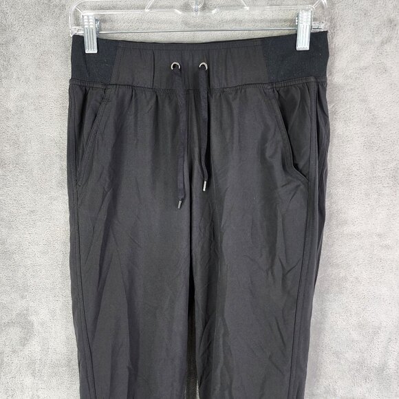 Womens Champion Black Jogger Pants Polyester & Spandex Drawstring Size S - Picture 4 of 12